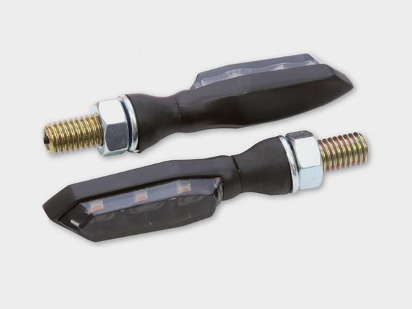 LED-Blinker "E" SONIC-X1, schwarz