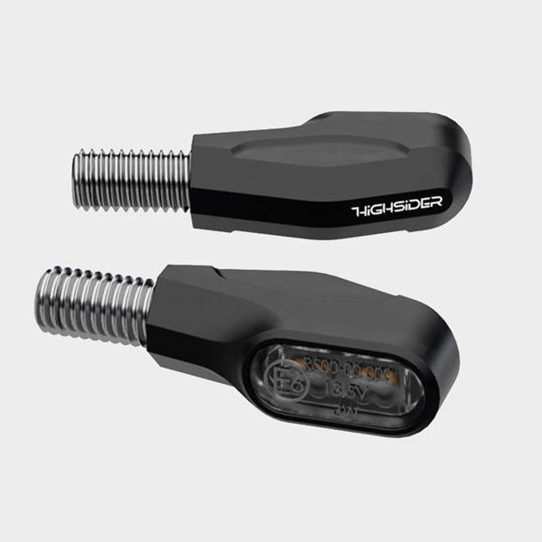 LED-Blinker "E" VENTURA-X, schwarz