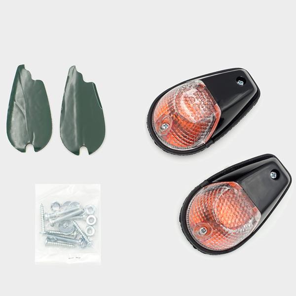Verkleidungsblinkerset schwarz/transp.