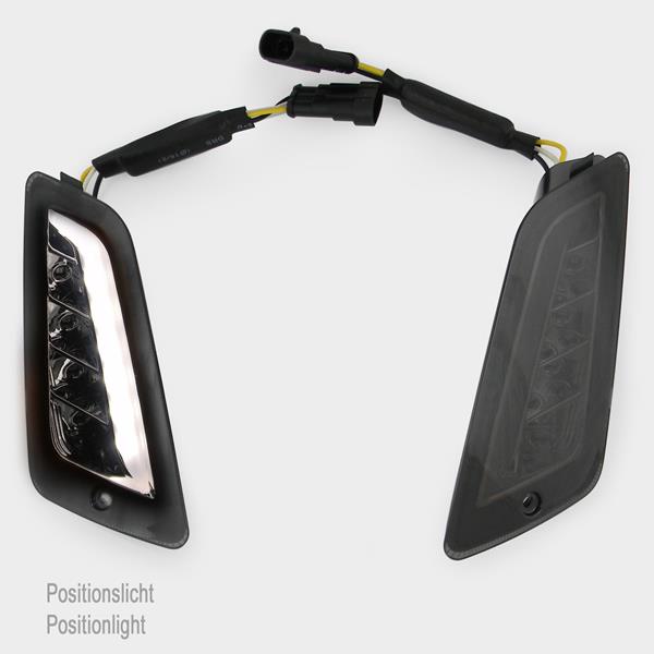 Blinkerset LED VESPA GTS vorne "E" passend für Vespa