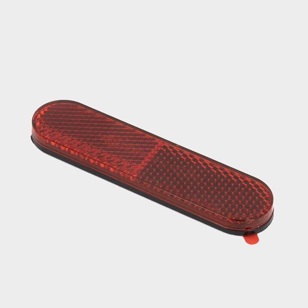 MotoPro Rückstrahler rot geklebt