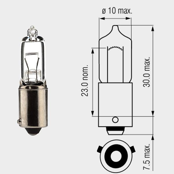 Halogenlampe 12V 21W BAY9S NARVA passend für Beta