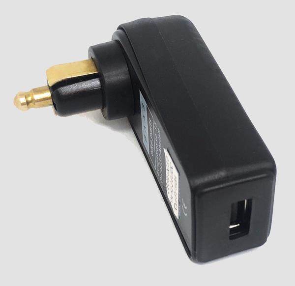 USB Winkeladapter DIN -> USB 3A