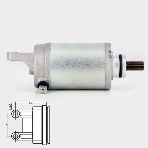E-Starter Suzuki AN400 `99- passend für Suzuki