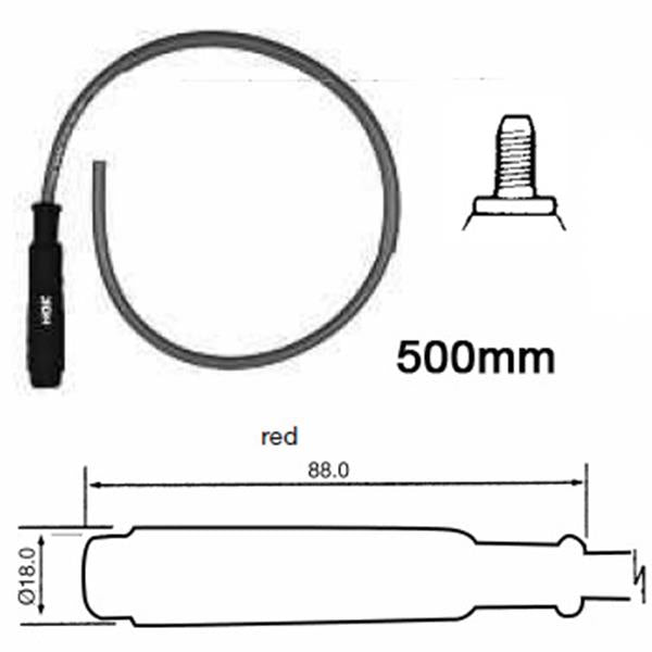 NGK Zündkerzenkabel SD05FMC passend für Honda