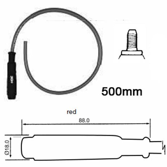 NGK Zündkerzenkabel SD05FMC passend für Honda