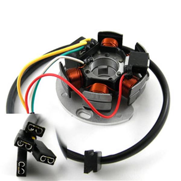 Stator Derbi/Piaggio 6-Gg m.E-Starter passend für Aprilia und Derbi