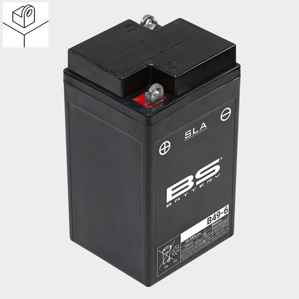 BS Battery Motorradbatterie B49-6 6V 10Ah passend für BMW