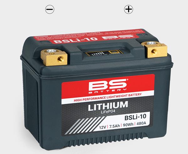 BS Battery Motorradbatterie BSL 12V 7,5Ah Lithium