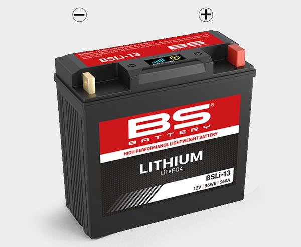 BS Battery Motorradbatterie BSL 12V 8Ah Lithium passend für BMW und Laverda