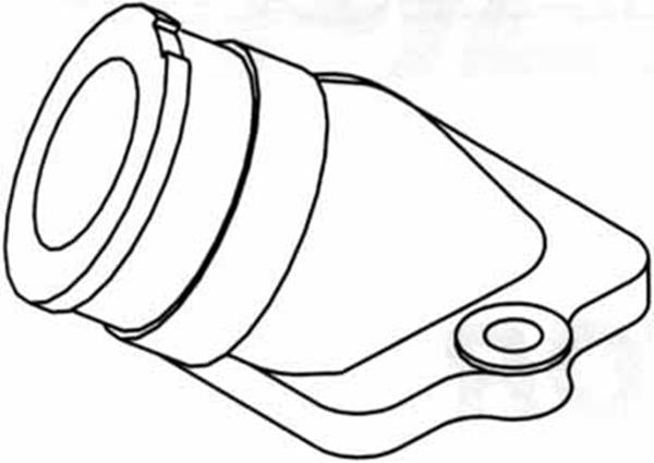 Ansaugstutzen Piaggio für PHVA/PHBG