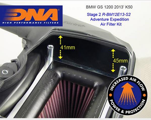 DNA S2 Sport-Luftfilter R-BM12E13-S2 passend für BMW