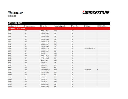 Bridgestone Battlax Scooter R