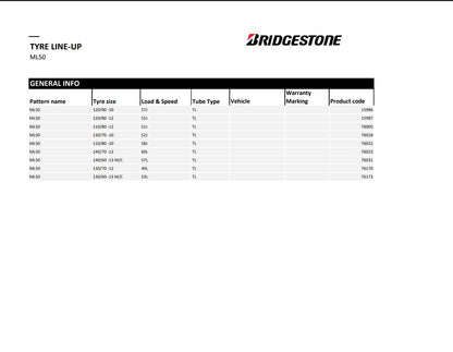 Bridgestone ML 50