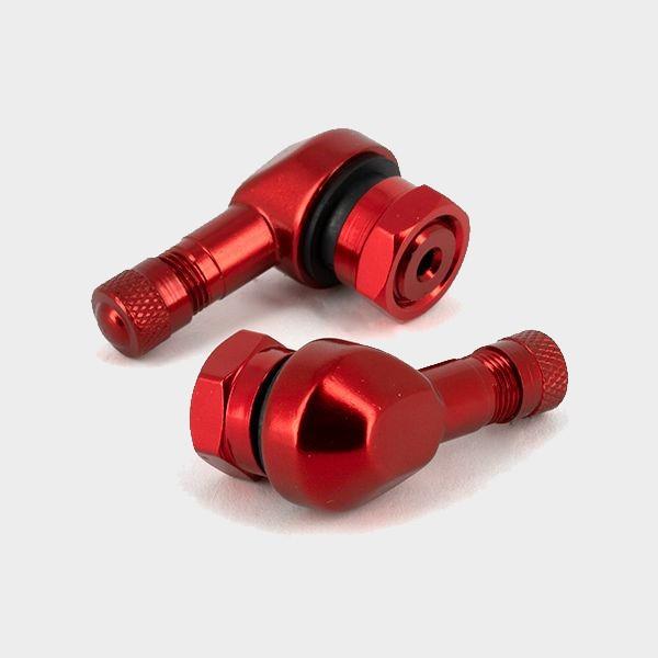 Ventilpaar gewinkelt 90° rot