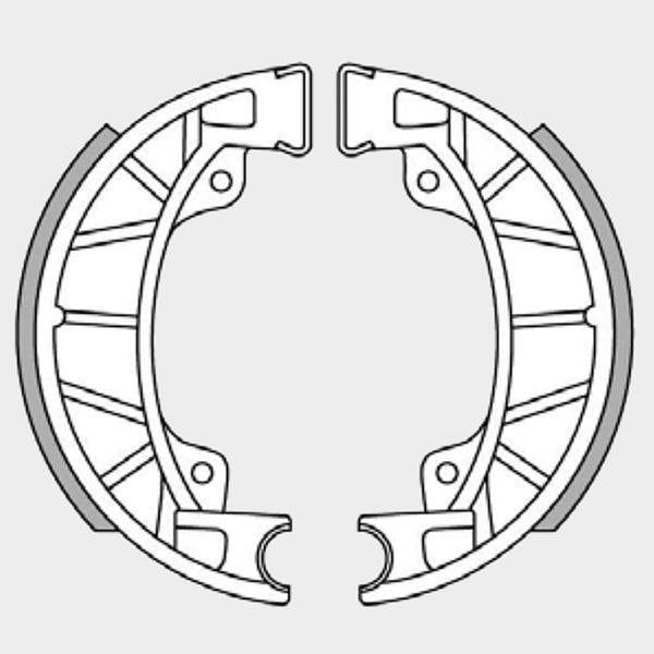 Bremsbacken SFERA vorne = sbs 2186 passend für Piaggio