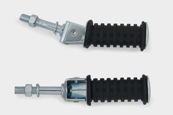 Fußrastenpaar univ. langer Bolzen Ø10mm