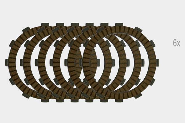 Set Kuppl Lam CBR500/600-`90 passend für Honda