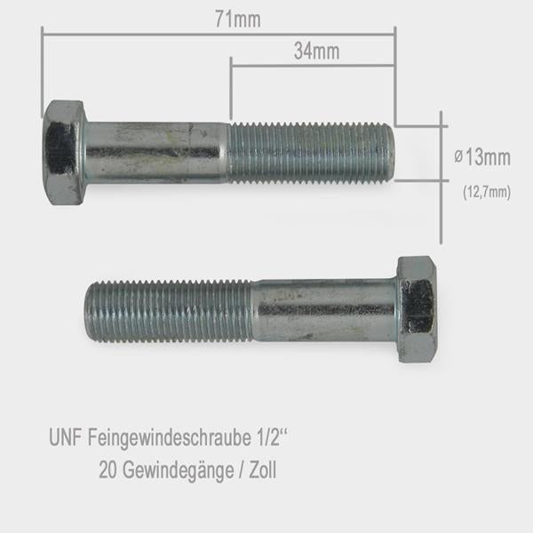 Schrauben/Riser UNF Feingewinde Paar