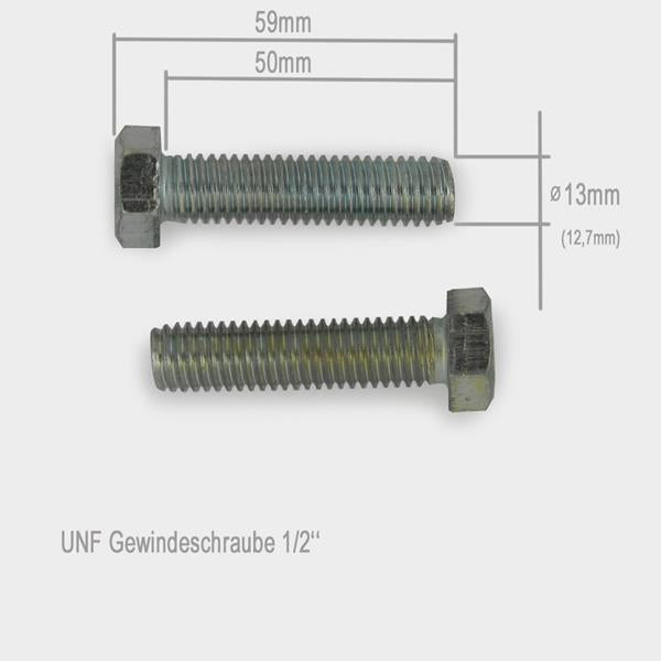 Schraubenset für Riser mit UNC Gewinde