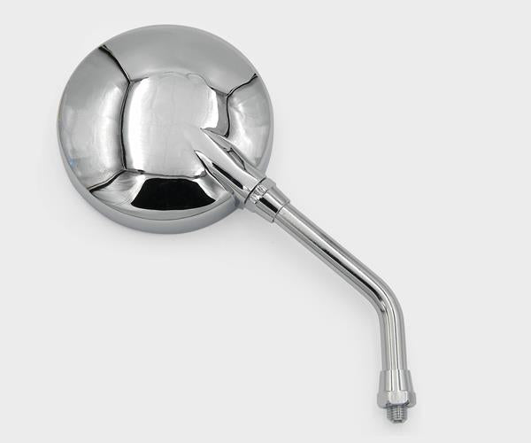 Spiegel universal chrom rund kurz