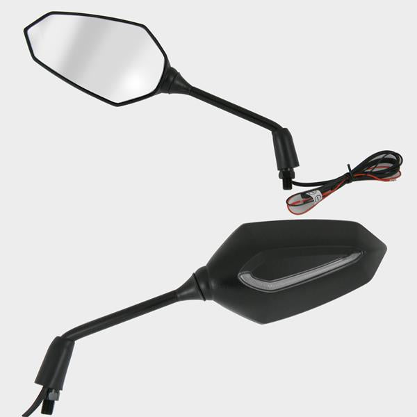 Spiegel universal schwarz links