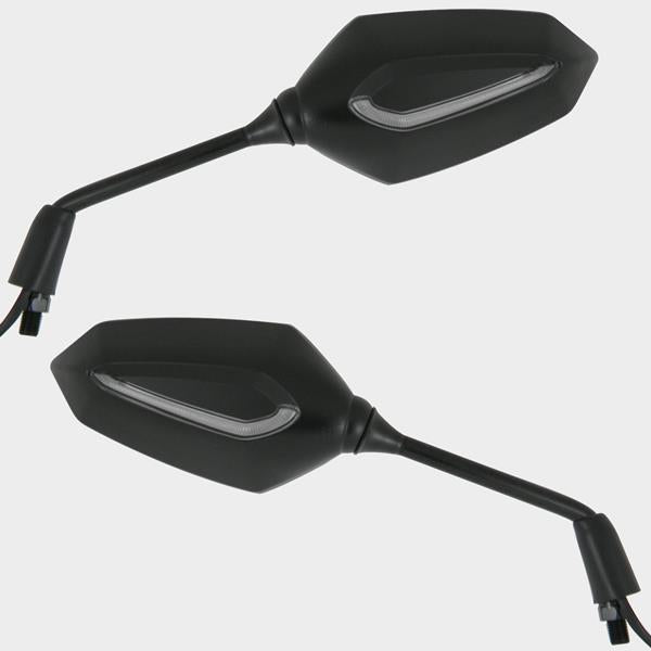 Spiegelset universal schwarz
