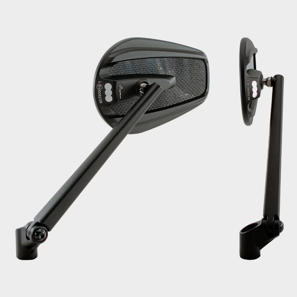 LighTech Spiegel-Set Alu-Carbon SP36