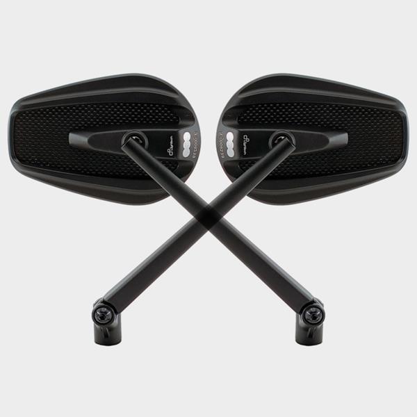 LighTech Spiegel-Set Alu-Carbon SP36