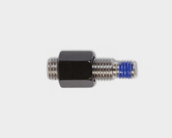 Spiegeladapter M10 Rechtsgewinde schwarz
