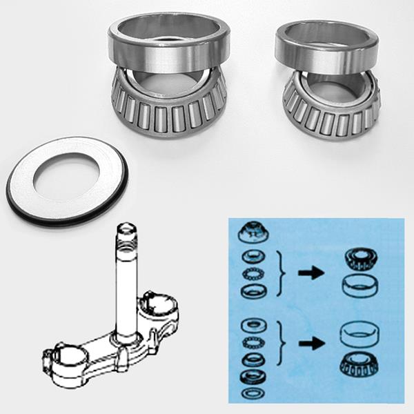 Kegelrollenlagerset SSH901 passend für Honda, Suzuki und Yamaha