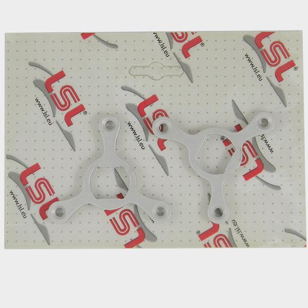 Gabelsterne LSL 17mm/oval silber