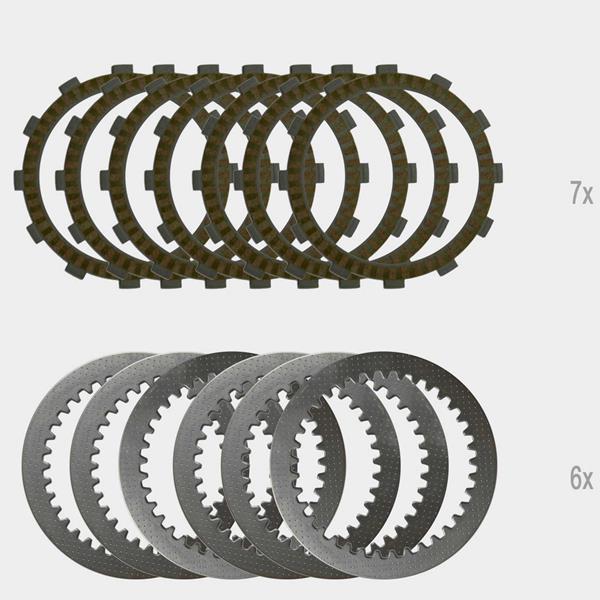 Set Kuppl Lam YZ85 `02- passend für Yamaha