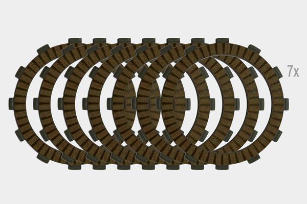 Set Kuppl Lam SFV650 Gladius`09- passend für Suzuki