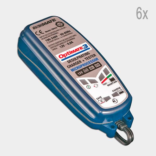 Batterieladegerät OptiMate 3 x6