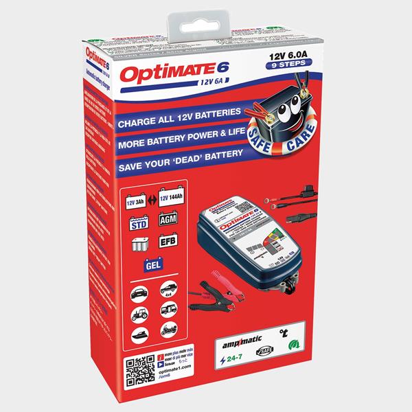 Batterieladegerät OptiMate 6 Ampmatic