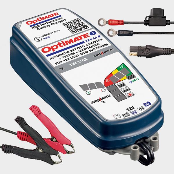Batterieladegerät OptiMate 6 Ampmatic