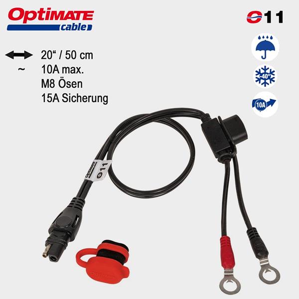 Anschlusskabel SAE mit Ösen M8 (Nr.11)