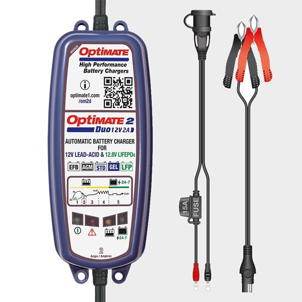 Batterieladegerät OptiMate 2 DUO