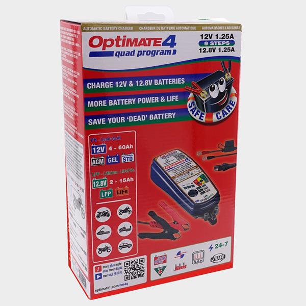 Batterieladegerät OptiMate 4 QuadProgram