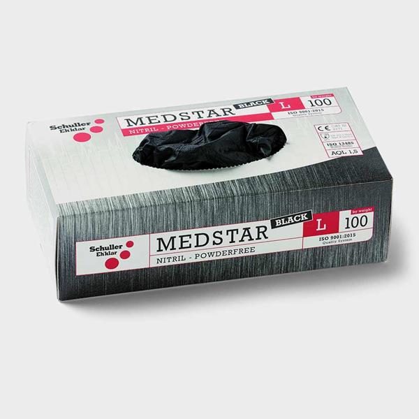 Einweghandschuhe 100 Stk. schwarz Gr. M