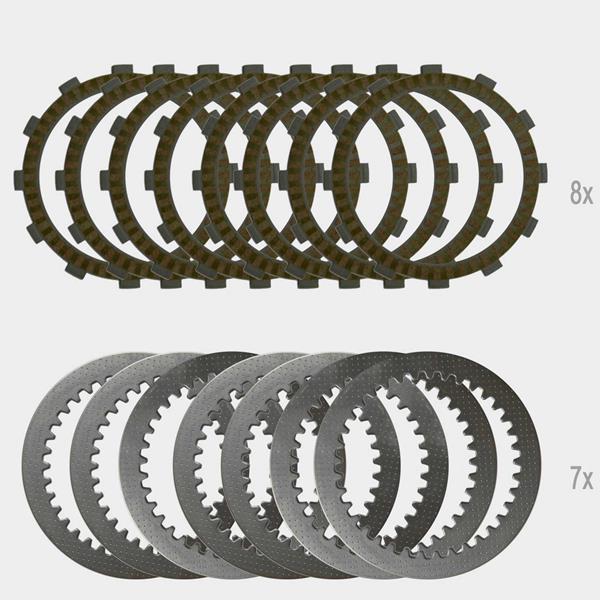 Set Kuppl Lam YZ125 `15- passend für Yamaha