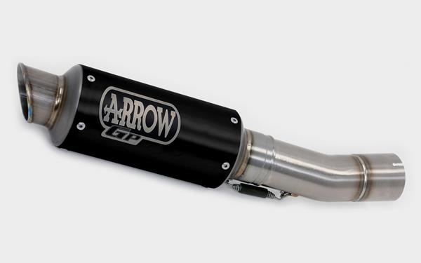 Arrow GP2 Steel Dark 71531GPI passend für Kawasaki