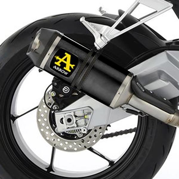 Arrow Indy Race Aluminium Dark 71954AKN passend für Honda