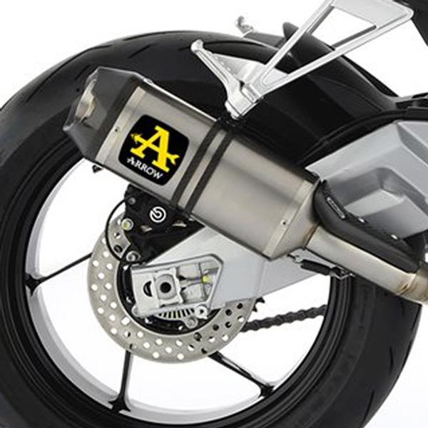Arrow Indy Race Aluminium 71929AK passend für Aprilia