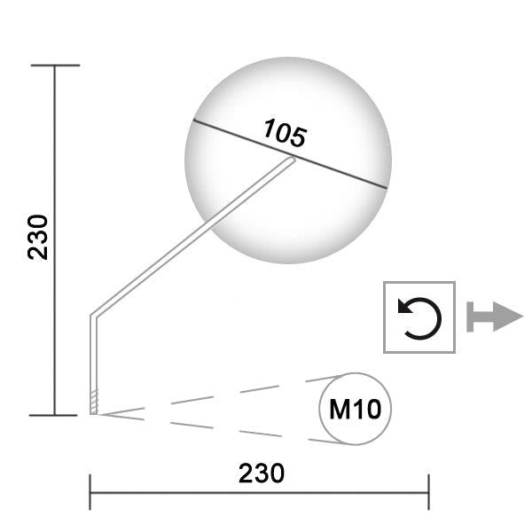 Spiegel MotoPro 20-31902 passend für Yamaha
