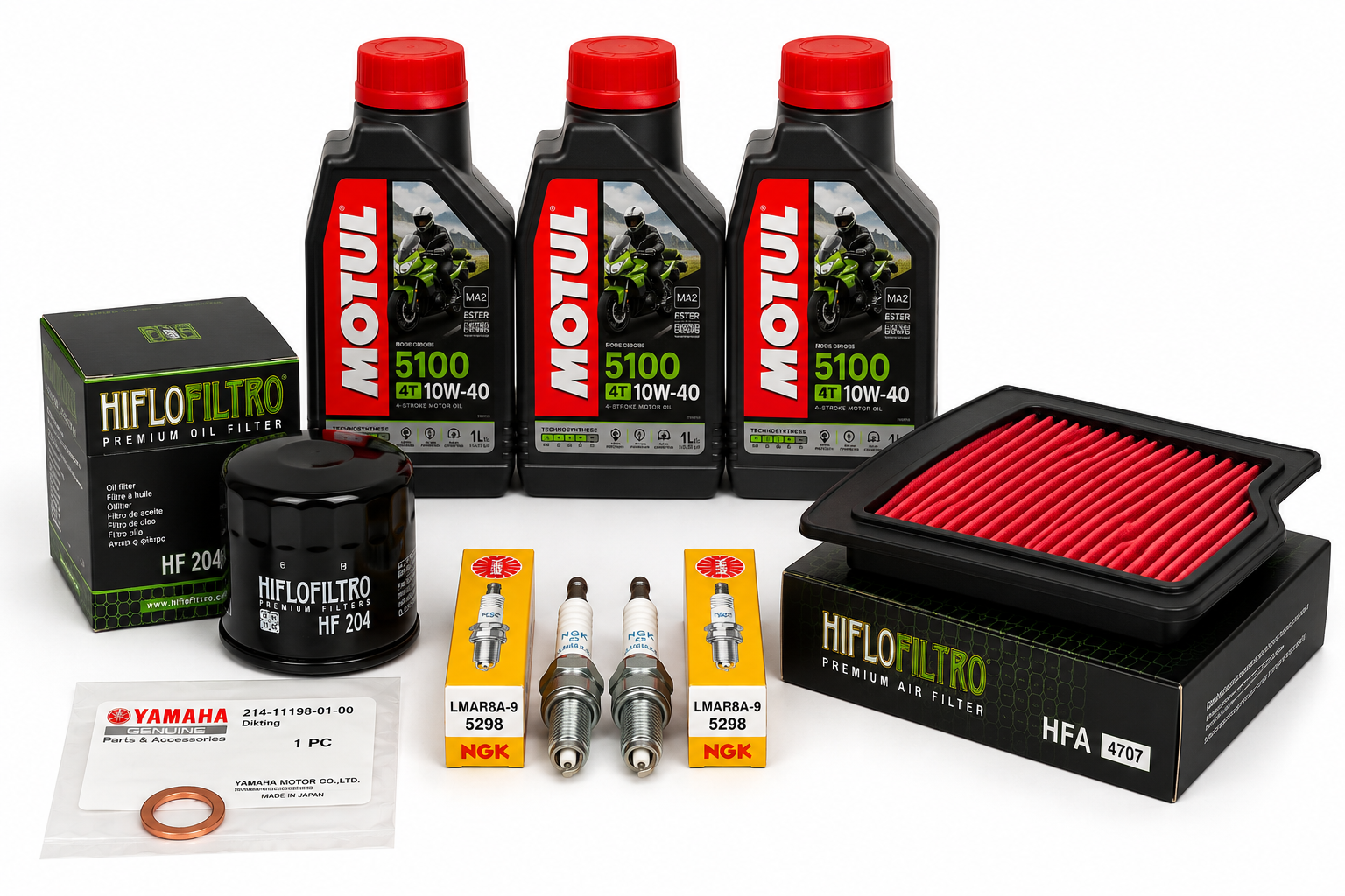 Yamaha Service Kit Groß Mt07,Tenere 700,XSR 700,R7 Nachbau