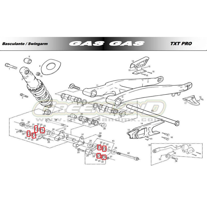 Gas Gas Originalteil C230001