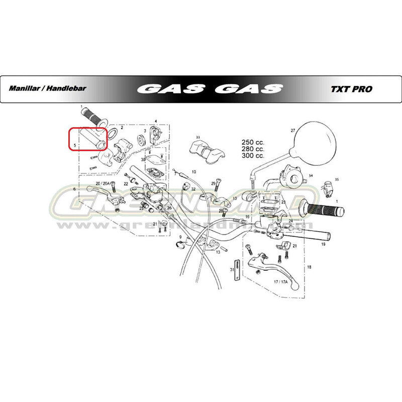 Gas Gas Originalteil E100001