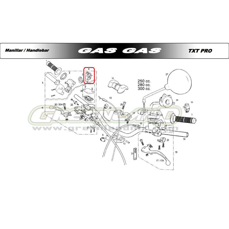 Gas Gas Originalteil E140000